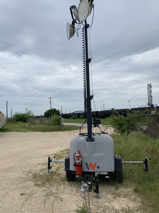 2018 Wacker Neuson LTV6L-MH Wacker Neuson LTV6L Mobile Light Tower w/Fuel Level Sensor Installed