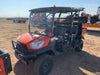 Kubota RTV-X1140W-H Canopy, 4-Seater, Diesel, Windshield Acrylic Clear, LED Strobe, Backup Alarm