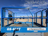 2019 Genie GS-4047 Folding rails with half height swing gate, 800W Inverter