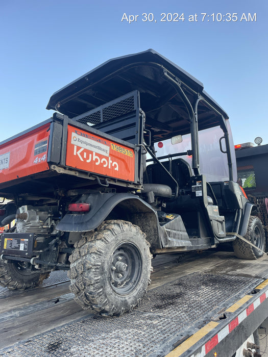 Kubota RTV-X1140W-H Plastic Canopy, Windshield Acrylic Clear, LED Strobe Light, Wire Harness Kit, Back up Alarm