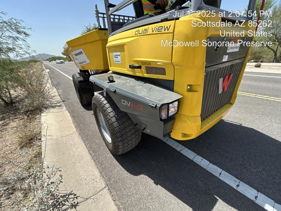 2025 WACKER NEUSON DV603 Canopy Turf Tires