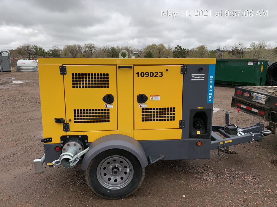 2020 ATLAS COPCO PAS 100 HF CS Enclosed