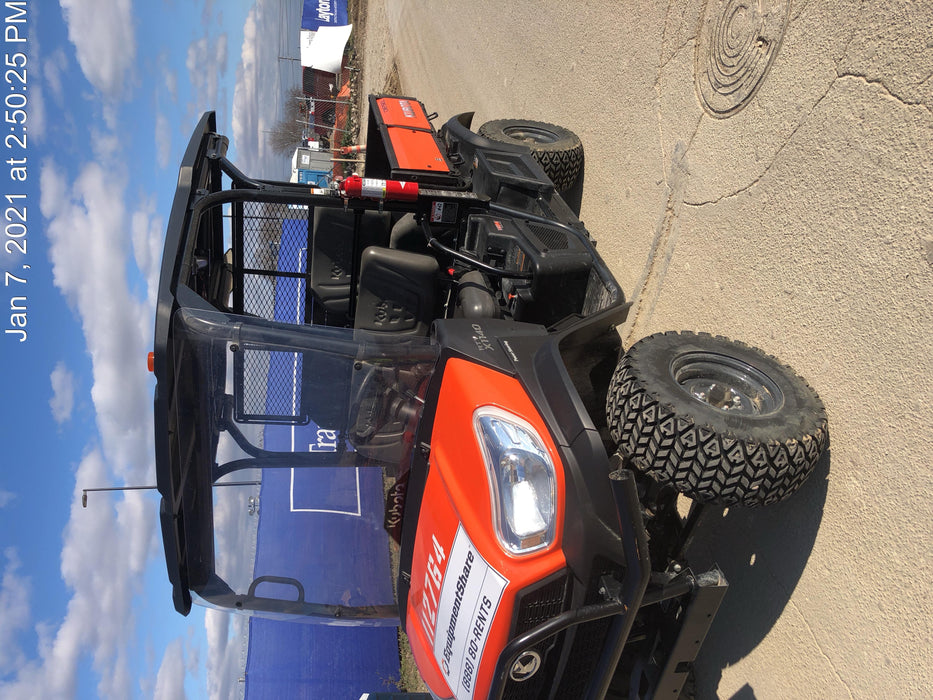 2020 Kubota RTV-X1140 4 Seat UTV, 4WD, Canopy, Standard Rental Spec