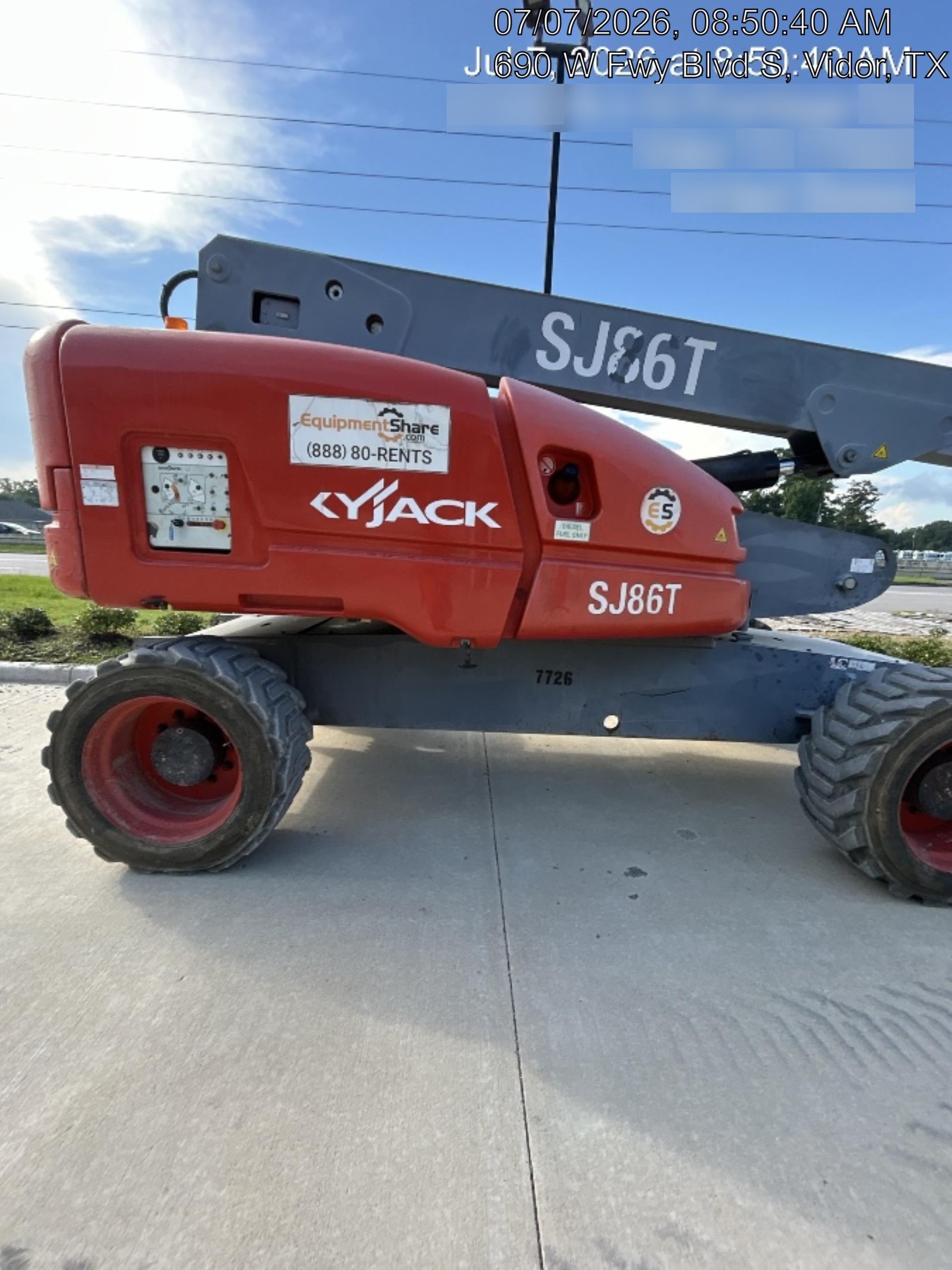 2018 SKYJACK SJ86T