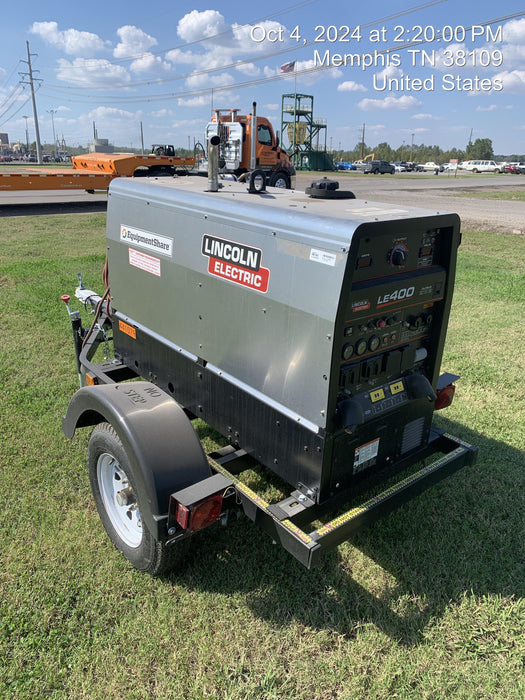 2024 Lincoln Electric LE400 Kubota V1505, Trlr, Cable Rack, Light Kit, ES Decals, T3