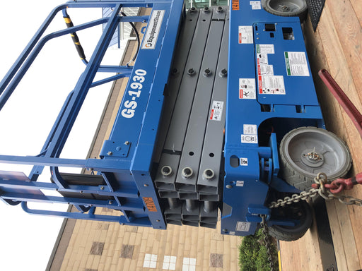 2020 Genie GS-1930 Fixed rails with chain entry gate - Pre A92.20