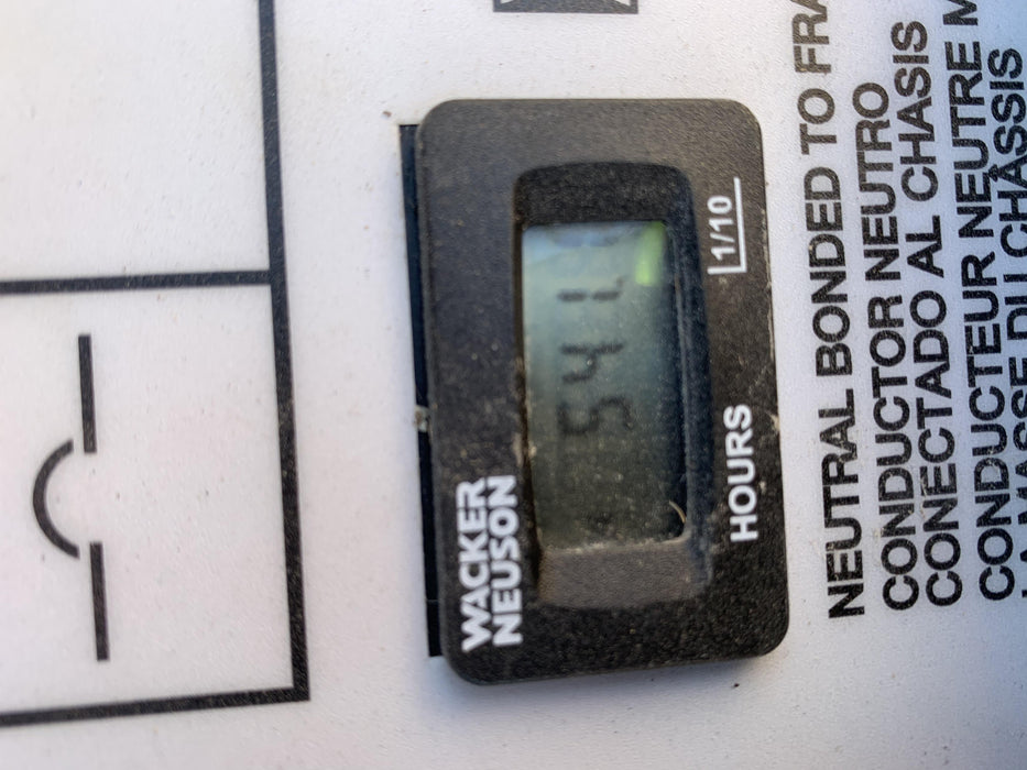 2019 Wacker Neuson LTV6L-MH Mobile Light Tower w/Fuel Level Sensor Installed