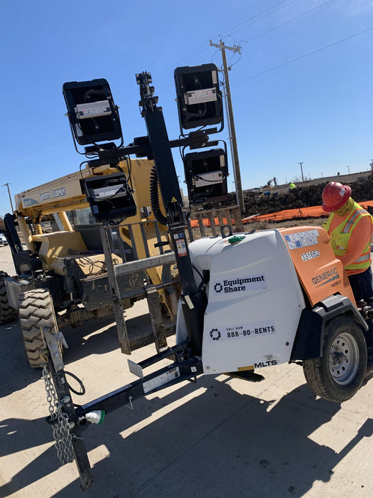 2023 Generac MLT2 Diesel, Flex Switch 120V Input, Powerzone Controller, (4) 320W LED Lights, 4kW Generator, 39.9 Gal Fuel Tank, 2" Ball, T3