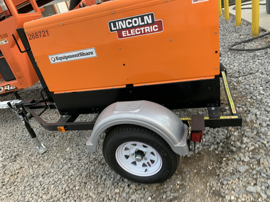 2022 Lincoln Electric LE400 Kubota V1505, Trlr, Cable Rack, Light Kit, ES Decals, T3