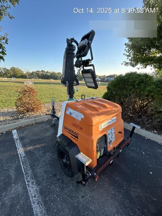 2023 Generac MLT2 Diesel, Flex Switch 120V Input, Powerzone Controller, 
(4) 320W LED Lights, 4kW Generator, 39.9 Gal Fuel Tank, 2" Ball, T3