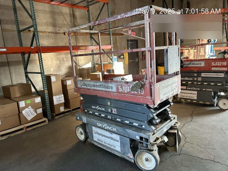 2019 Skyjack SJIII-3219 Standard Options, Trojan Batteries