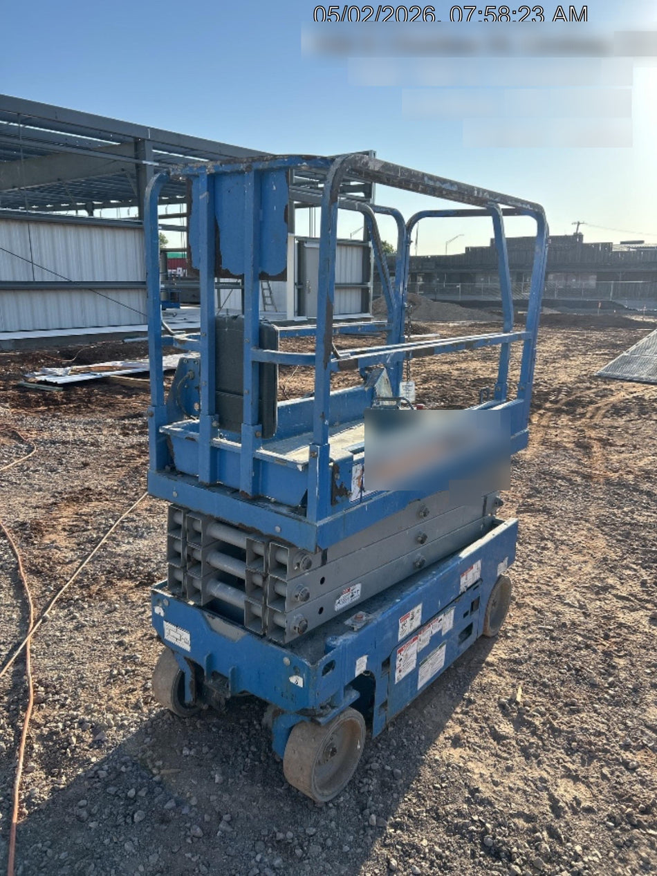 2018 Genie GS-1930 Genie GS-1930 w/Fixed Rail, Chain Entry