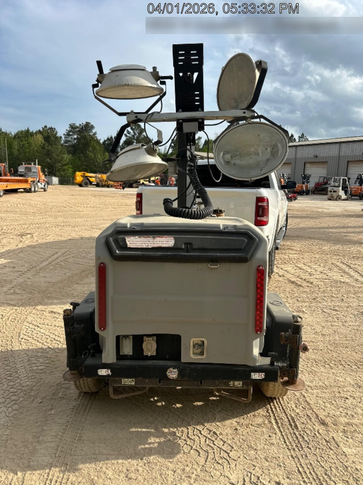 Wacker Neuson LTV6K-MH Wacker Neuson LTV6K Towable Light Tower