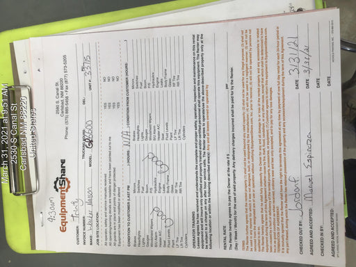 2019 WACKER NEUSON GP6600A