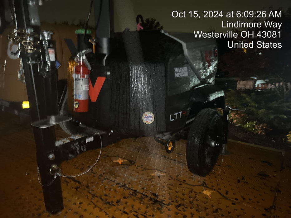 2024 Wacker Neuson LTT4 Diesel, Kohler KDW702, Deep Sea Controller, Auto Start, LED 320W, Bypass Outlet, T3