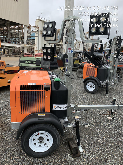 2024 Wanco WLTT-4MM4K Diesel, Deep Sea Controller, Shore Power Plug, Auto Start, (4) 350W LED Floodlights, 4kW Generator, 60 Gal Fuel Tank, 2" Ball, T3