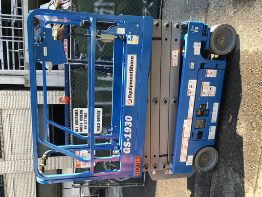 2020 Genie GS-1930 Fixed rails with chain entry gate - Pre A92.20, 800W Inverter