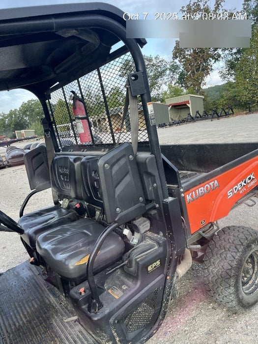 2019 Kubota RTV-XG850WL-H 4wd Utility Cart, Gas, 2 Seat, LED Strobe, Windshield Tempered Glass, Plastic Canopy, Wire Harness Kit, Backup Alarm
