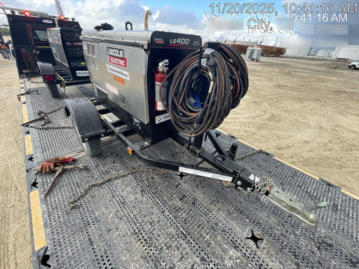 2024 Lincoln Electric LE400 Kubota V1505, Trlr, Cable Rack, Light Kit, ES Decals, T3