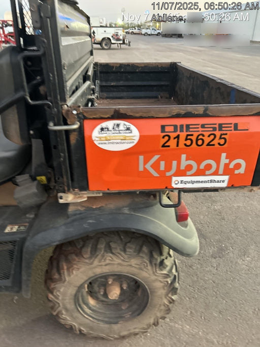 2022 Kubota RTV-X1140W-H Plastic Canopy, Windshield Acrylic Clear, LED Strobe Light, Wire Harness Kit, Back up Alarm
