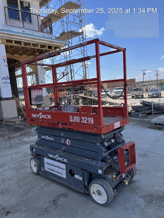 2019 Skyjack SJIII-3219 Standard Options