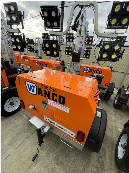 2024 Wanco WLTT-4MM4K Diesel, Deep Sea Controller, Shore Power Plug, Auto Start, (4) 350W LED Floodlights, 4kW Generator, 60 Gal Fuel Tank, 2" Ball, T3