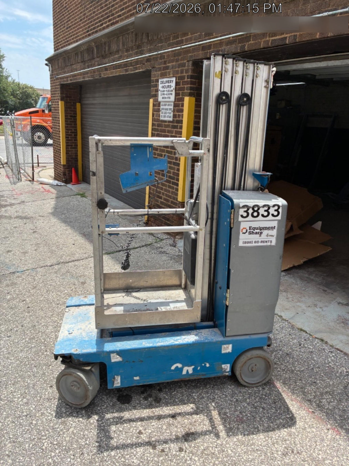 2017 GENIE GR-20