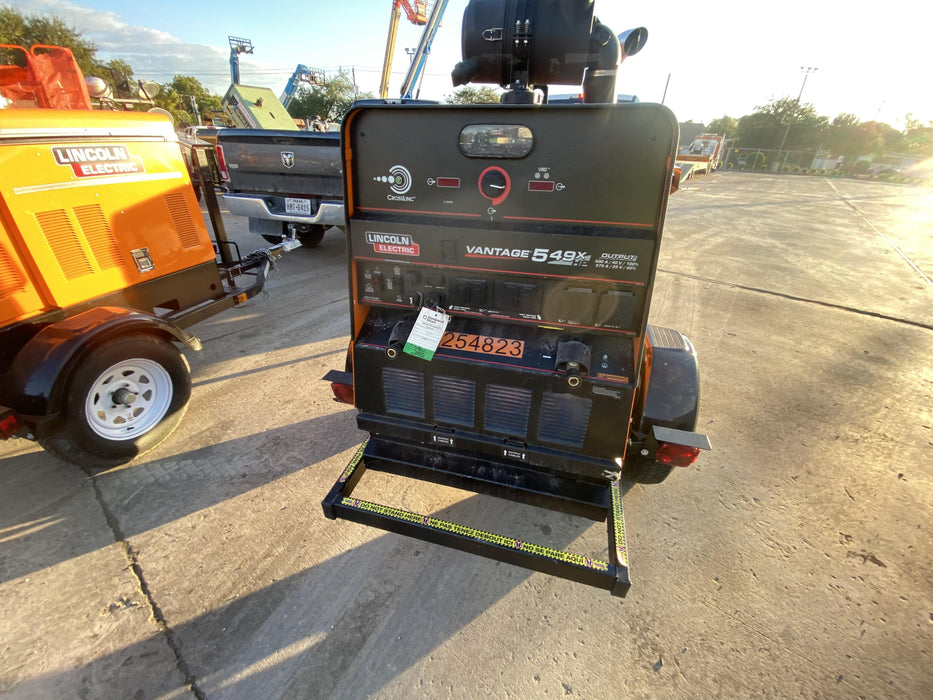 2022 Lincoln Electric Vantage 549X Crosslink Technology, Trailer Mounted, ES Decals, T3