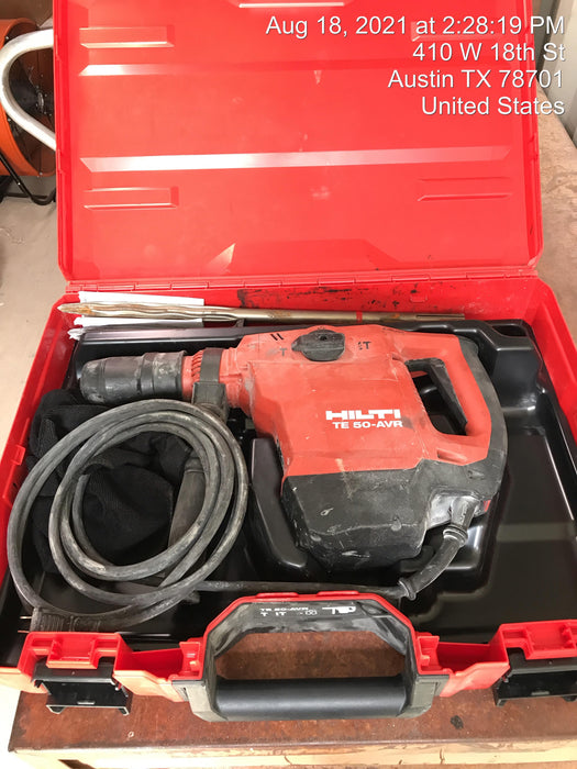 2021 HILTI TE 50-AVR