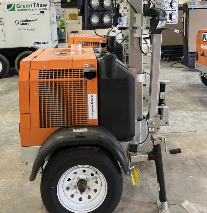 2024 Wanco WLTT-4MM4K Diesel, Deep Sea Controller, Shore Power Plug, Auto Start, (4) 350W LED Floodlights, 4kW Generator, 60 Gal Fuel Tank, 2" Ball, T3