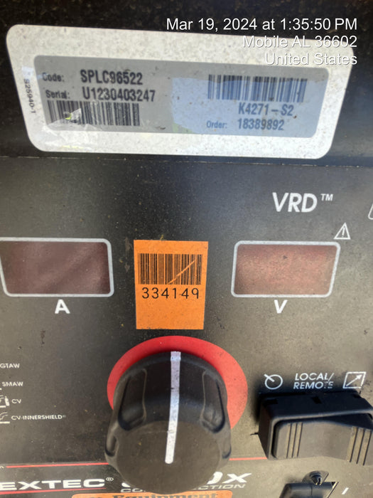 2023 LINCOLN ELECTRIC FLEXTEC 350X