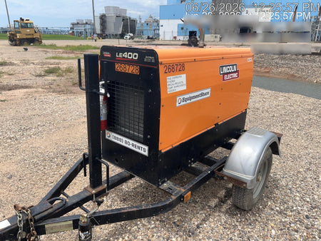2022 Lincoln Electric LE400 Kubota V1505, Trlr, Cable Rack, Light Kit, ES Decals, T3