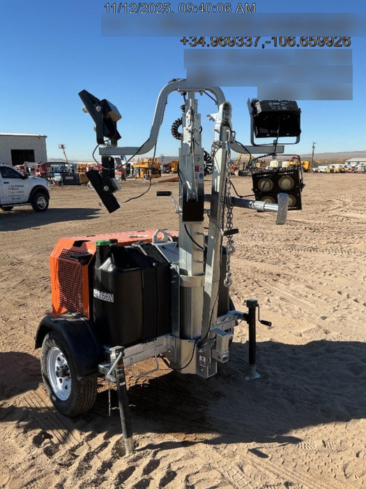 2024 Wanco WLTT-4MM4K Diesel, Deep Sea Controller, Shore Power Plug, Auto Start, (4) 350W LED Floodlights, 4kW Generator, 60 Gal Fuel Tank, 2" Ball, T3