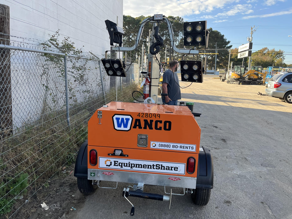 2024 Wanco WLTT-4MM4K Diesel, Deep Sea Controller, Shore Power Plug, Auto Start, (4) 350W LED Floodlights, 4kW Generator, 60 Gal Fuel Tank, 2" Ball, T3