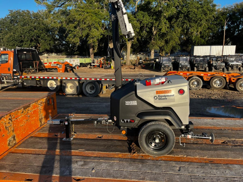 2024 Wacker Neuson LTT4 Diesel, Kohler KDW702, Deep Sea Controller, Auto Start, LED 320W, Bypass Outlet, T3