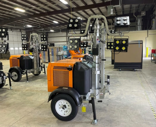 2024 Wanco WLTT-4MM4K Diesel, Deep Sea Controller, Shore Power Plug, Auto Start, (4) 350W LED Floodlights, 4kW Generator, 60 Gal Fuel Tank, 2" Ball, T3