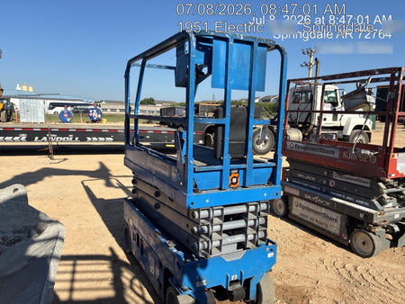 2019 Genie GS-1930 Fixed Rails with Chain Entry
