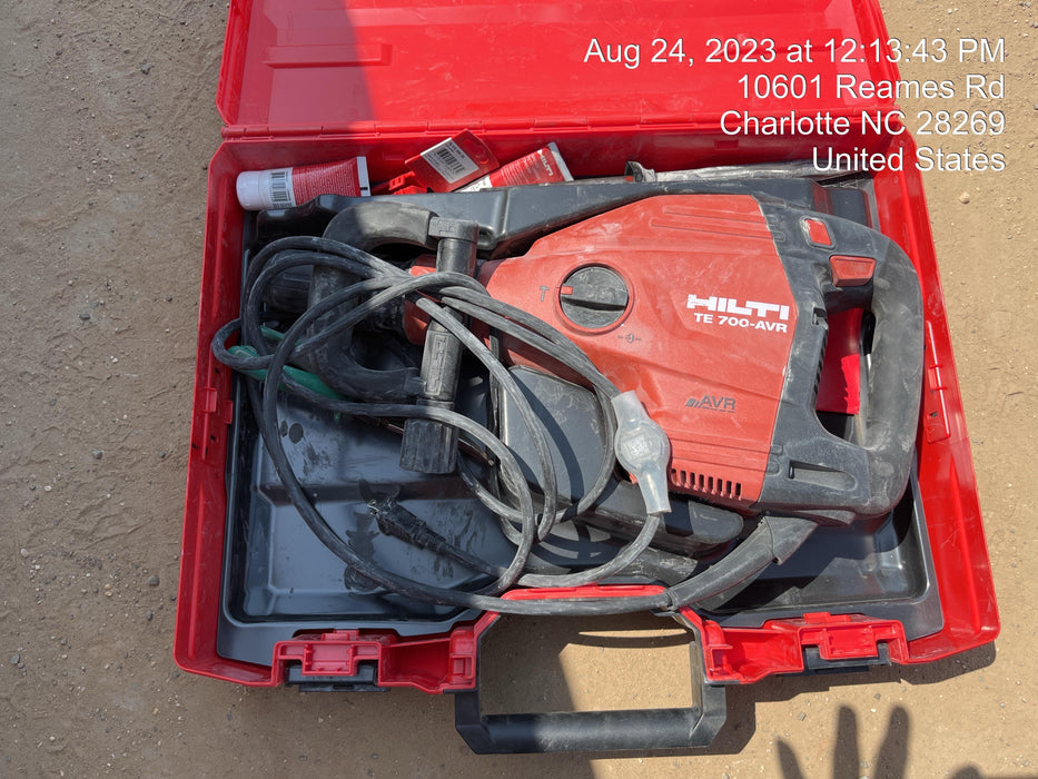 2023 HILTI TE 700-AVR