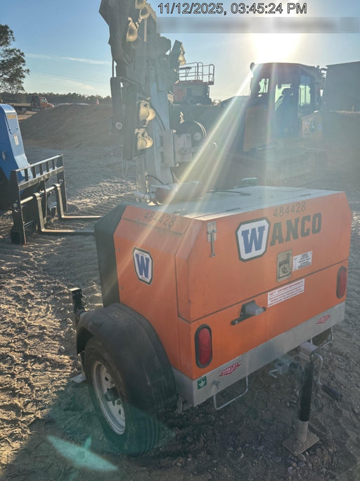 2024 Wanco WLTT-4MM4K Diesel, Mitsubishi L2E, 9.0HP @1800 rpm, Deep Sea Controller, Shore Power Plug, Auto Start, (4) 350W LED Floodlights, 4kW Generator, 60 Gal Fuel Tank, 2" Ball, T3