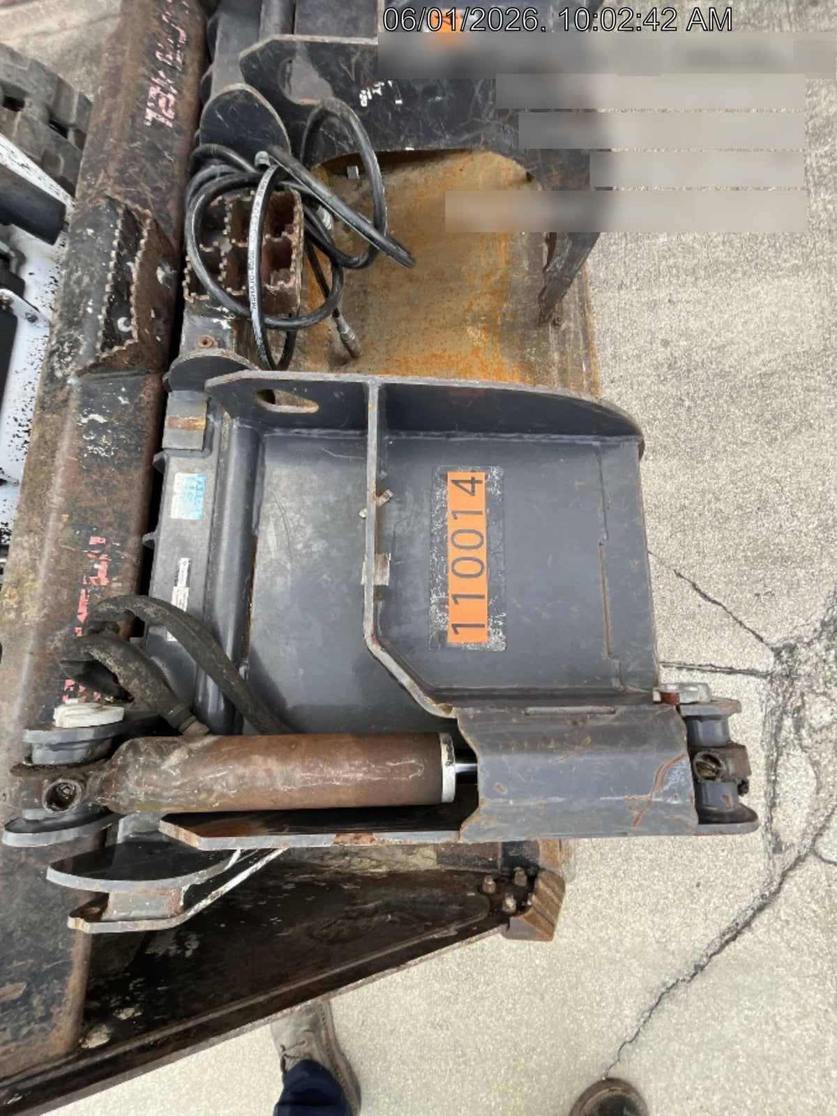 2020 PALADIN 72" Scrap Grapple Bucket - Paladin