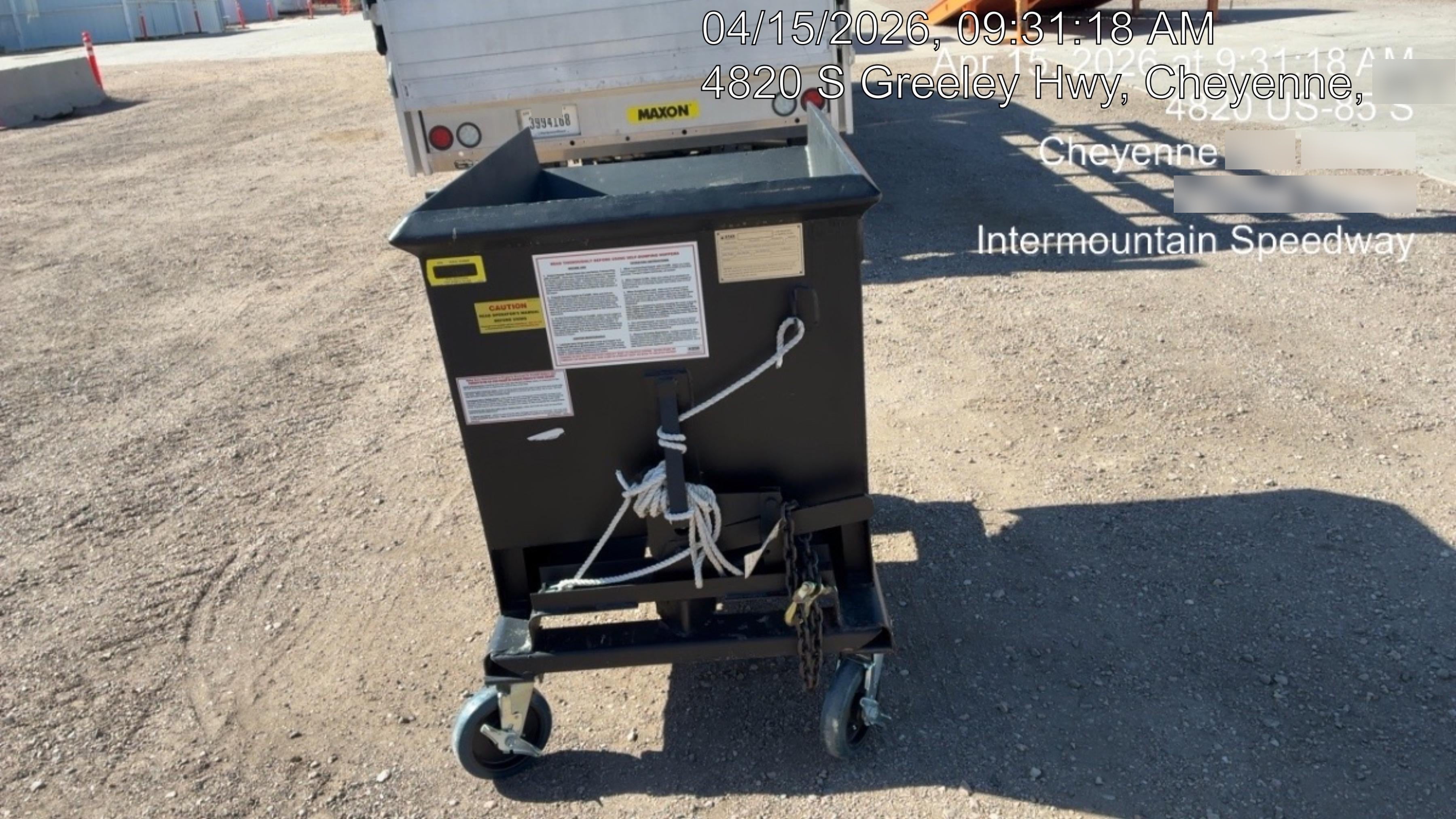2025 STAR INDUSTRIES 1805N Hopper