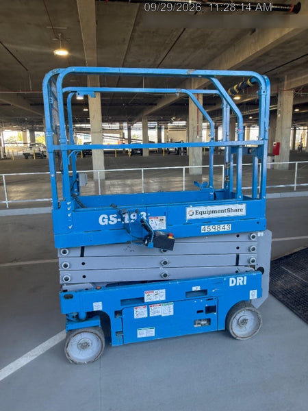 2024 Genie GS-1932 Electric Drive, Sld NM Tires, DBcns, T3 + Access Control