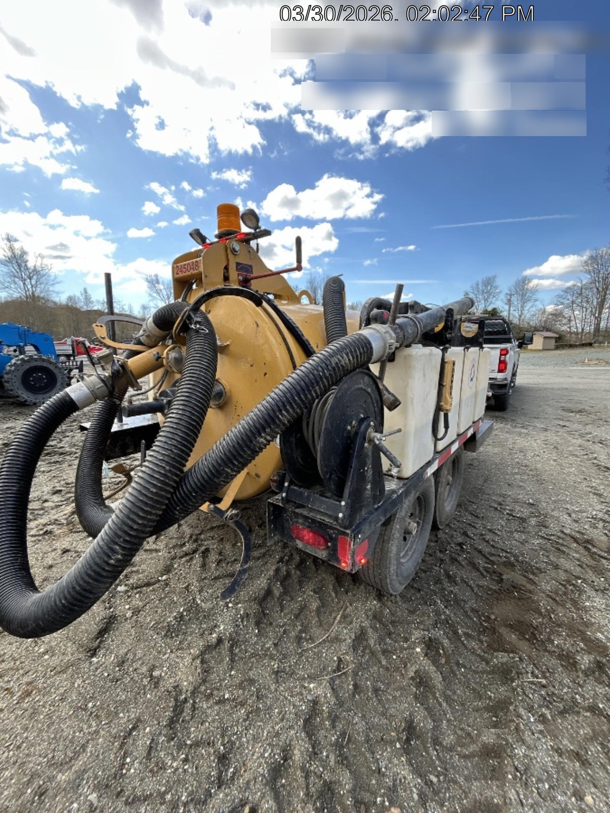 2022 Vac-Tron LP573XDT T4 Koehler Diesel Engine, 500 Gallon Debris Tank, x2 100 Gallon Water Tanks