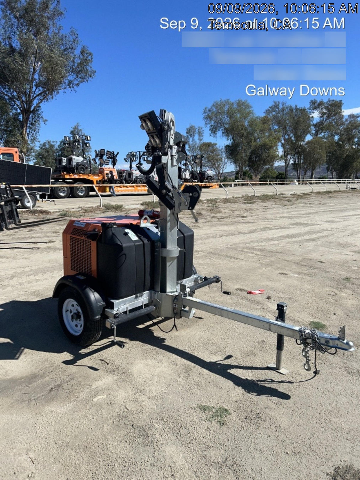 2024 Wanco WLTT-4MM4K Diesel, Deep Sea Controller, Shore Power Plug, Auto Start, (4) 350W LED Floodlights, 4kW Generator, 60 Gal Fuel Tank, 2" Ball, T3