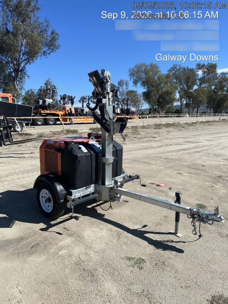2024 Wanco WLTT-4MM4K Diesel, Deep Sea Controller, Shore Power Plug, Auto Start, (4) 350W LED Floodlights, 4kW Generator, 60 Gal Fuel Tank, 2" Ball, T3
