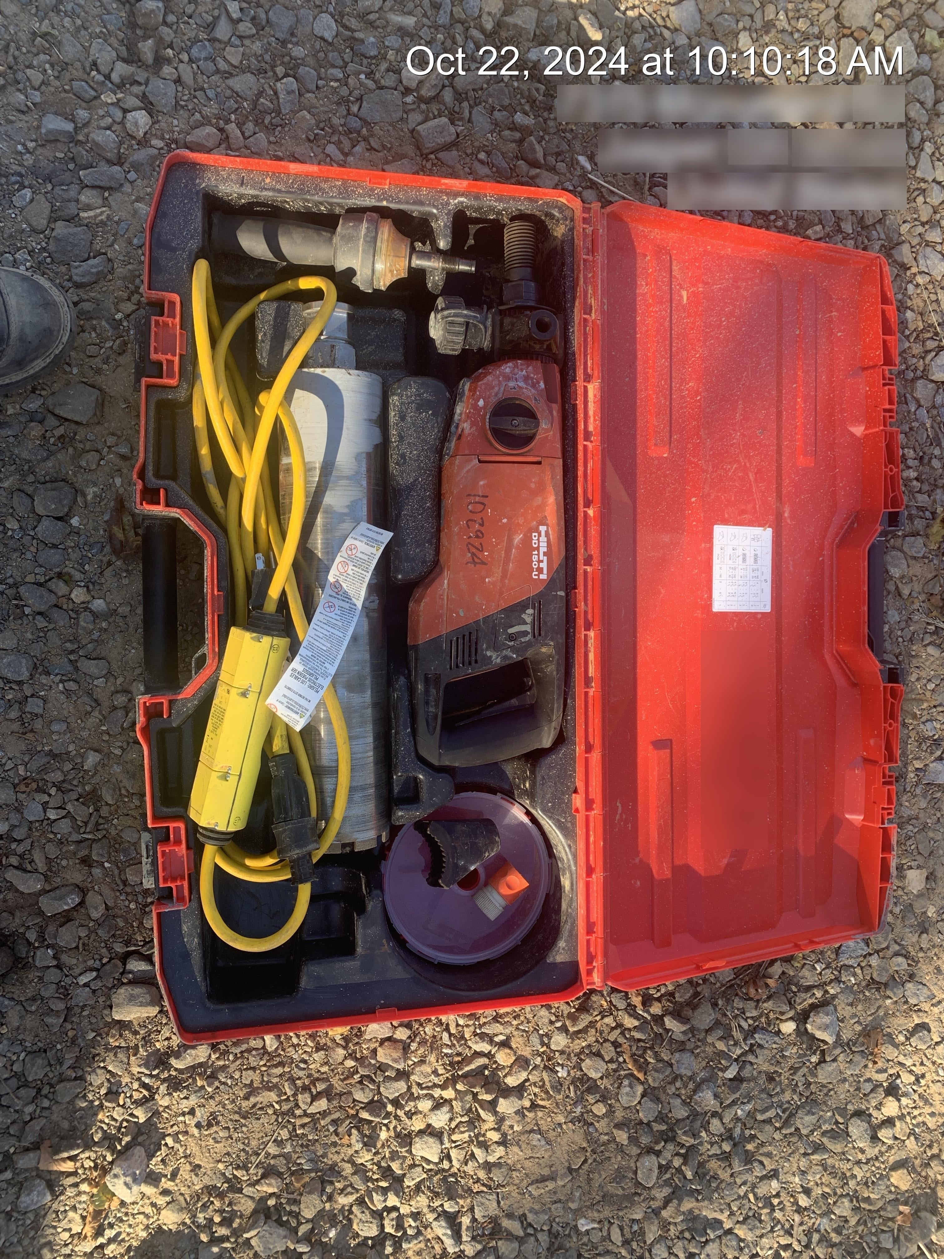 2019 HILTI DD 150-U