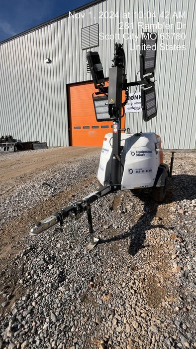 2024 Generac MLT2 Diesel, Flex Switch 120V Input, Powerzone Controller, 
(4) 320W LED Lights, 4kW Generator, 39.9 Gal Fuel Tank, 2" Ball, T3