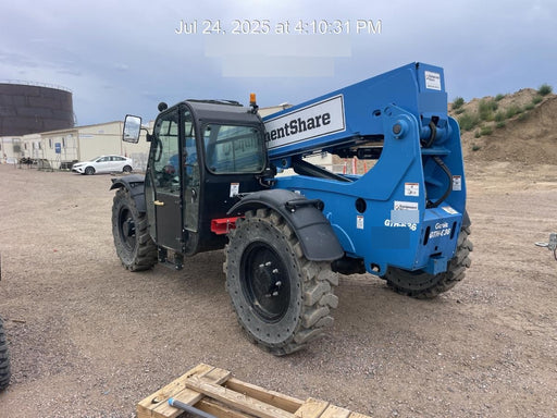2019 Genie GTH-636 Cab/Heat/AC, Solid RT Tires, LED Work Lights, Beacon 60" QA Carriage, 48" Forks