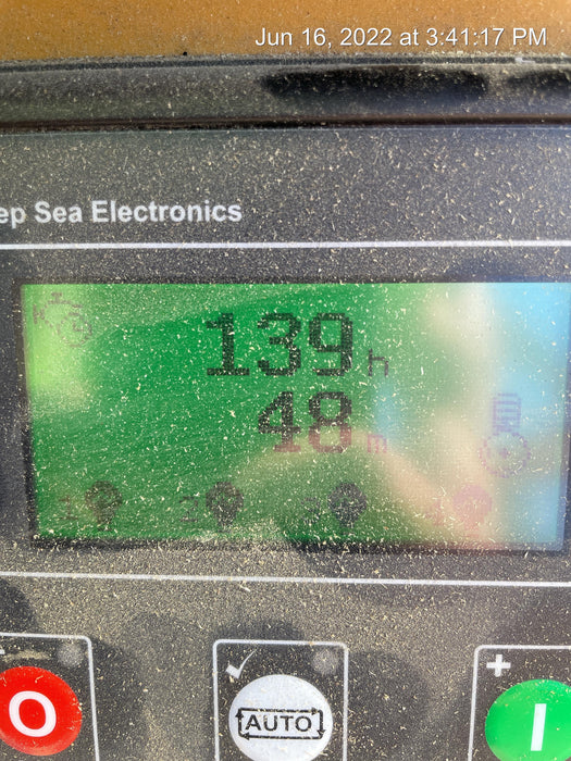 2022 Allmand NLV3GR (4) LED Light Fixture 350W, 23' Vertical Mast, 3kW Prime, Towable, Deep Sea L401, Leveling Jacks, Yanmar T4F 5.8hp