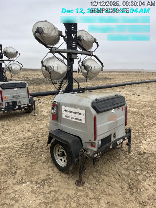 2018 Wacker Neuson LTV6L-MH Wacker Neuson LTV6L Mobile Light Tower w/Fuel Level Sensor Installed
